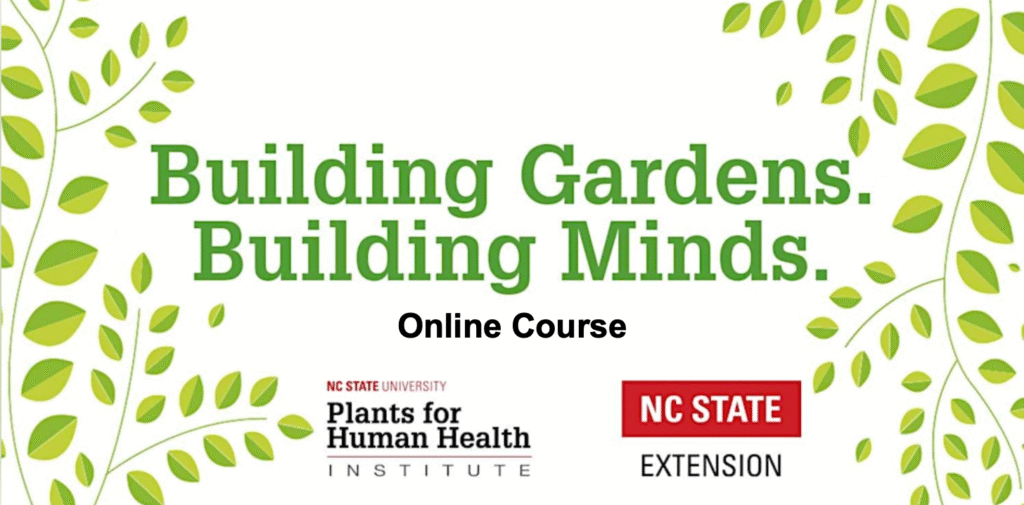 Building Gardens Building Minds banner